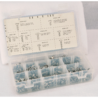 CP HANDLE SCREW ASST 300 PC - Click Image to Close