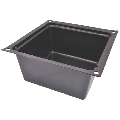 *SMALL PLASTIC TUB BOX 6-1/2D