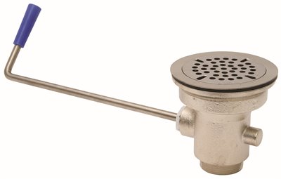 COMMERCIAL STRAINER TWIST HANDLE 1-1/2 IN. DRAIN OUTLET - Click Image to Close