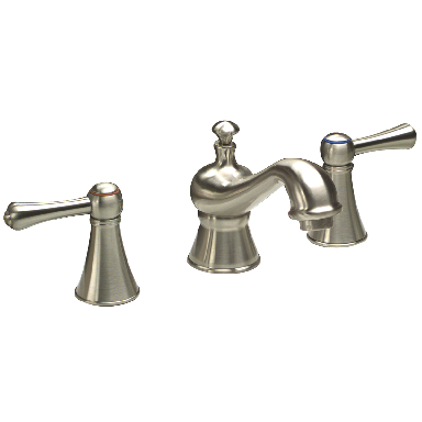 SONOMA WIDE NICKEL FAUCET - Click Image to Close