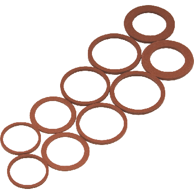 ASSORTED FIBER WASHERS - Click Image to Close