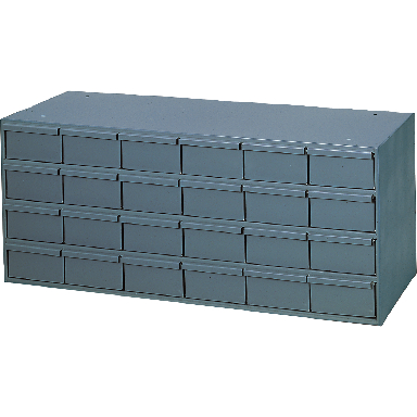 GREY 24 DRAWER CABINET - Click Image to Close