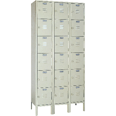 DOUBLE TIER LOCKER 3 FRAMES - Click Image to Close