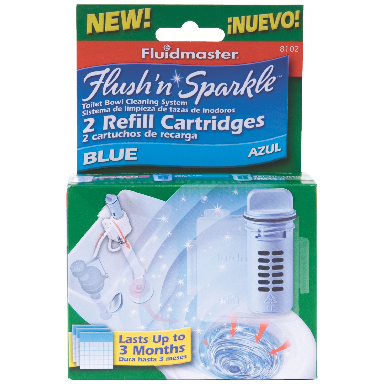 FLUSH-N-SPARKLE REFILL CART