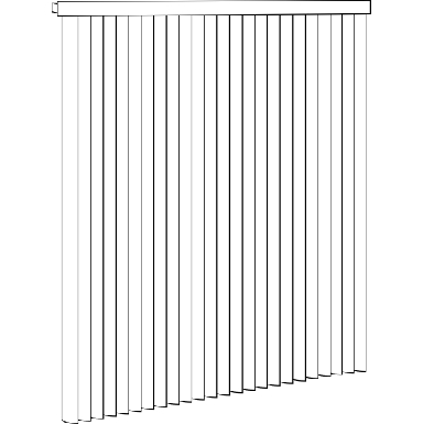 VERTICLE BLIND RIBBED - Click Image to Close
