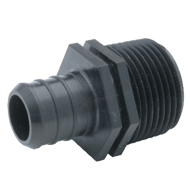 **PEX POLYMER MALE ADAPTER 3/4 - Click Image to Close