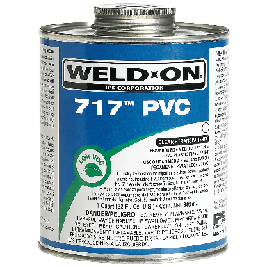 **WELD ON PVC717 HD CLR CMNT 1/2 - Click Image to Close
