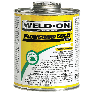 **WELD ON FLWGRD GLD 1/4PT (2713 - Click Image to Close