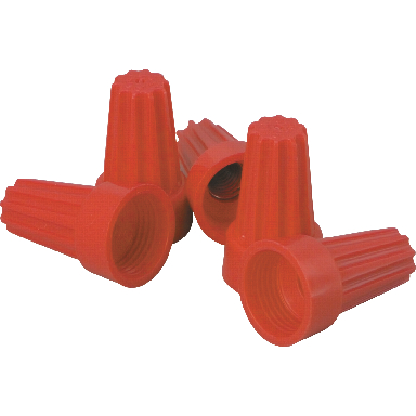 *RED-COPPER WIRE NUT (500 BG) - Click Image to Close