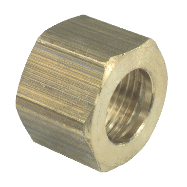 BRASS COMPRESSION NUT 3/4 - Click Image to Close