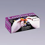 CONFORM DSPBL GLOVE MED LTX WHI 100/BX - Click Image to Close