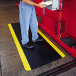 INDUSTRIAL DECK PLATE W/YB 3' X5' - Click Image to Close