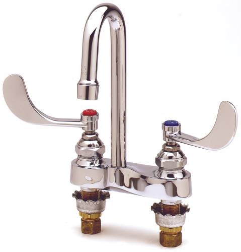 T & S MEDICAL LAVATORY FAUCET WITH POP-UP