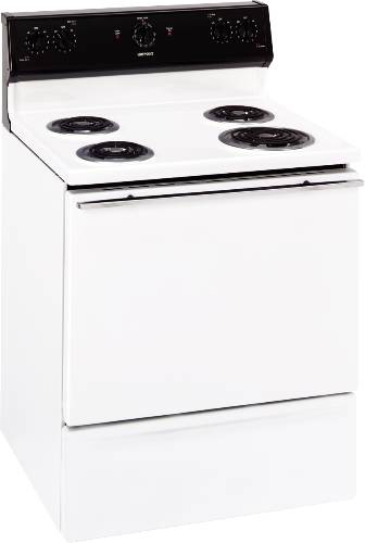 GE HOTPOINT RANGE ELECTRIC FREE STANDING 30 IN. BISQUE