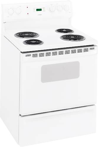 HOTPOINT RANGE ELECTRIC FREE STANDING 30 IN. WHITE