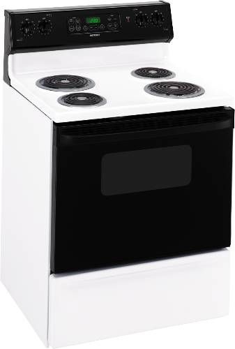 HOTPOINT RANGE ELECTRIC FREE STANDING 30 IN. WHITE - Click Image to Close