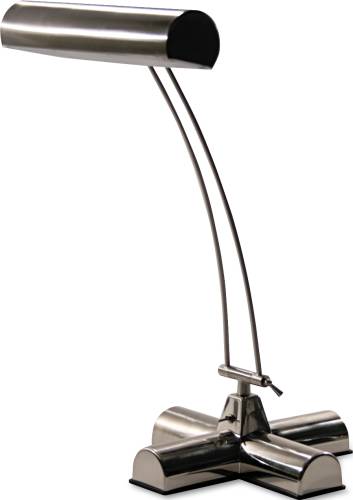 FULL SPECTRUM ADJUSTABLE SUSPENSION DESK LAMP, BRUSHED STEEL, 19