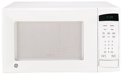 GE COUNTERTOP MICROWAVE OVEN WHITE - Click Image to Close