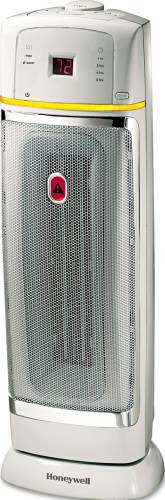 HONEYWELL 1500W OSCILLATING CERAMIC HEATER 9-3/8 IN. X 9-1/2 IN. - Click Image to Close