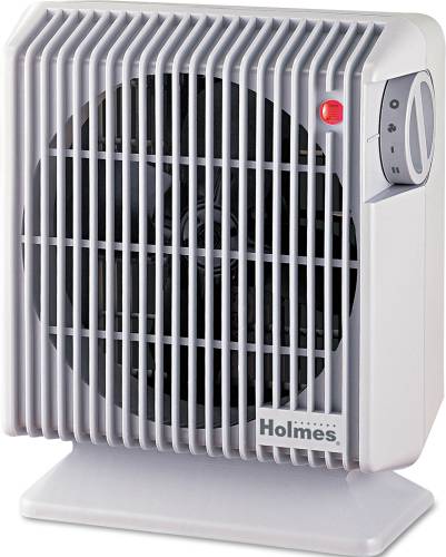 COMPACT ENERGY EFFICIENT HEATER FAN, GRAY, 4.84 IN. W X 8.19 IN. - Click Image to Close