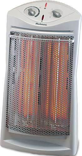 PRISMATIC QUARTZ TOWER HEATER WITH TWO HEAT SETTINGS, 14 IN. X 9