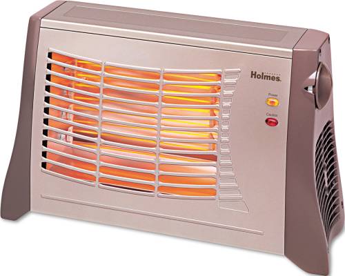 CERAMIC RADIANT HEATER, 17-1/2 IN. X 6-1/2 IN. X 11 IN. LIGHT BR - Click Image to Close