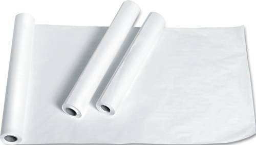 EXAM TABLE PAPER, DELUXE SMOOTH, 21" X 225', WHITE, 12 ROLLS/CAR