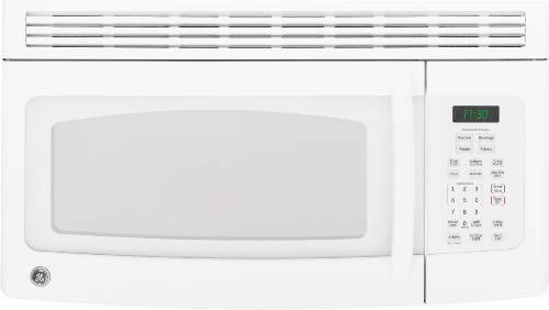 GE SPACEMAKER MICROWAVE OVEN OVER-THE-RANGE WHITE - Click Image to Close