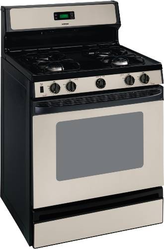 HOTPOINT RANGE GAS FREE STANDING 30 IN. SILVER METALLIC - Click Image to Close