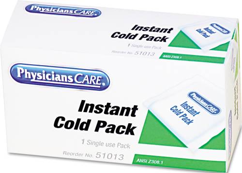 FIRST AID REFILL COMPONENTS COLD PACK, 1/BOX - Click Image to Close