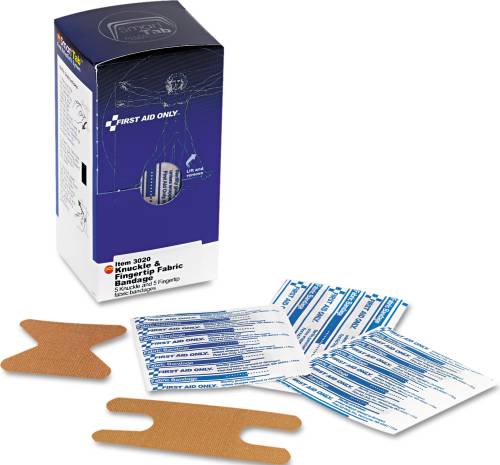 KNUCKLE & FINGERTIP BANDAGES, STERILIZED, 5 OF EACH, 10 TOTAL/BO - Click Image to Close