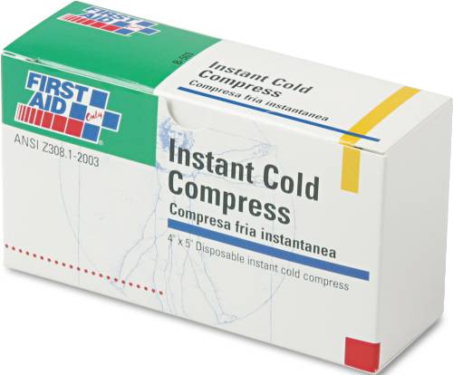INSTANT COLD COMPRESS, 1 COMPRESS/BOX, 4 X 5