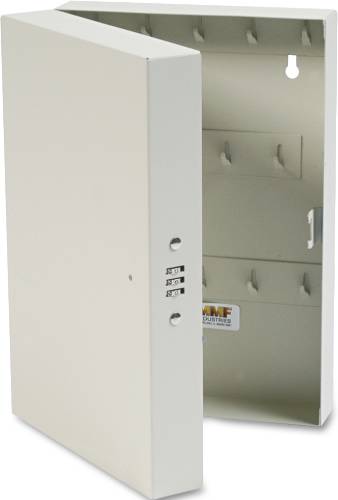 HOOK-STYLE KEY CABINET, 28-KEY, STEEL, PUTTY, 7 3/4" X 3 1/4" X - Click Image to Close