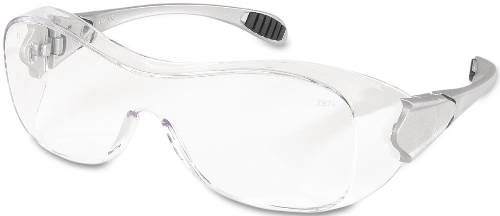 LAW OVER THE GLASSES SAFETY GLASSES, CLEAR ANTI-FOG LENS - Click Image to Close