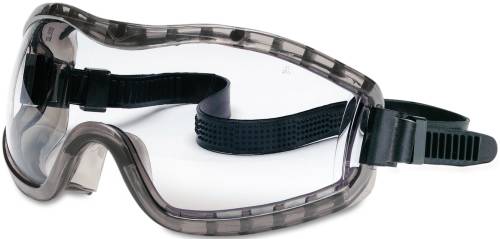 STRYKER SAFETY GOGGLES, CHEMICAL PROTECTION, BLACK FRAME - Click Image to Close