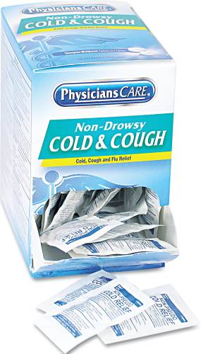 COLD & COUGH TABLETS, 50 TWO-PACKS/BOX - Click Image to Close