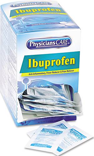 IBUPROFEN TABLETS PAIN RELIEVER REFILL, 50 TWO-PACKS/BOX - Click Image to Close
