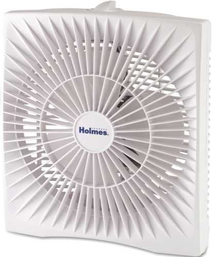 PERSONAL SPACE BOX FAN, TWO SPEED, WHITE - Click Image to Close