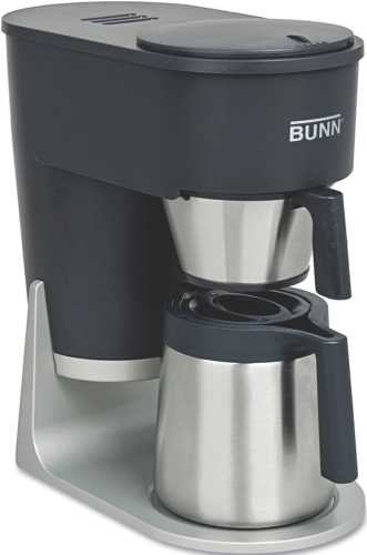 VELOCITY BREW STX 10-CUP COFFEE BREWER, GRAPHITE BLACK - Click Image to Close