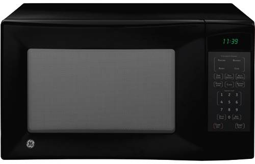 GE 1.1 CU. FT. COUNTERTOP MICROWAVE OVEN BLACK - Click Image to Close