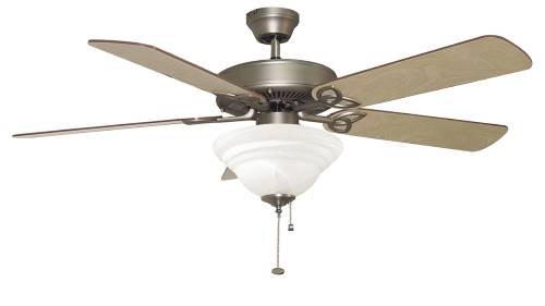 ELLINGTON QUICK CONNECT CEILING FAN WITH LIGHT, TWO 60 WATT INCA - Click Image to Close