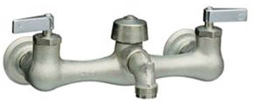 KOHLER KNOXFORD WALL MOUNT SERVICE SINK FAUCET WITH 8 IN. CENTE - Click Image to Close