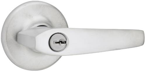 KWIKSET 405 DELTA ENTRY LEVER SATIN CHROME - Click Image to Close