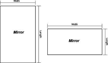MIRROR 24 IN. X 36 IN. X 1/8 IN. - Click Image to Close