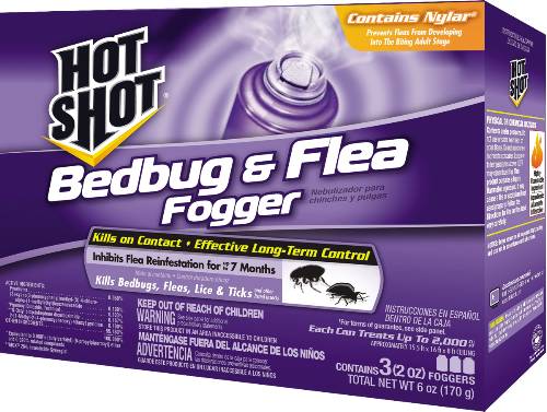 HOT SHOT BEDBUG AND FLEA FOGGER 3 2 OZ UNITS - Click Image to Close