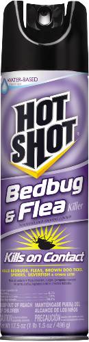 HOT SHOT BEDBUG AND FLEA KILLER AEROSOL - Click Image to Close