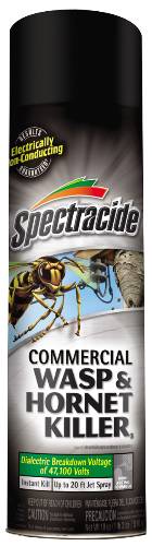 SPECTRACIDE COMMERCIAL WASP AND HORNET KILLER 18 OUNCES - Click Image to Close