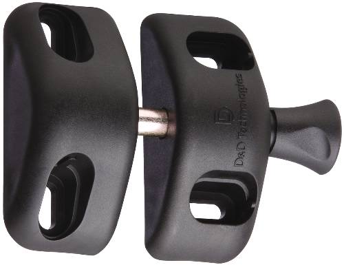 STANLEY V6205 GATE LATCH SIDE PULL BLACK - Click Image to Close