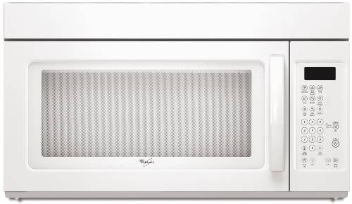 WHIRLPOOL MICROWAVE 1.6 CU FT WHITE - Click Image to Close
