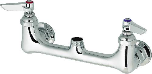 T & S WALL MOUNT SWIVEL BASE FAUCET - Click Image to Close